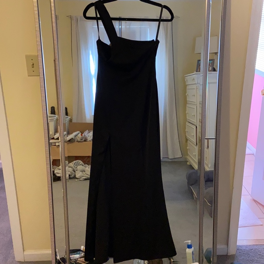 black dress